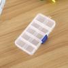 Caja de Almacenamiento de Plástico Transparente Desmontable para Joyería, Pastillas, Cosméticos, Equipo de Pesca