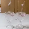 Estilo Insta Copo de Cocktail Vinho Tinto com Rede Copo com Canudo Copo de Bar para Misturar Copo Alto para Bebidas