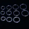 Venda Direta da Fábrica Acrílico Transparente Invisível Piercing de Orelha Body Piercing Joias em Vários Tamanhos Argola de Nariz Brincos Brincos