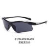 Gafas de Sol Personalizadas Estilo Y2K Millennium Wind Punk UV400 para Exteriores Antiviento para Montar Gafas de Sol de Moda para Mujer