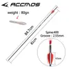Arco y Flecha rama ciervo Marca 4.2mm diámetro interior flecha de carbono puro vara de carbono puro tiro flecha cuasi tiro al ciervo competición deportiva