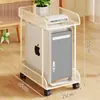 Soporte para torre de computadora con ruedas, base ajustable para caja de escritorio, adecuado para uso en el hogar y la oficina, estante de soporte inferior universal