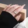 Anéis Irregulares com Moda Geométrica e um Toque de Luxo, Designs de Nicho com uma Grande Variedade de Estilos, Adequados para Melhores Amigos e Casais, Simples e Versáteis