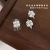 Arte de Unha Pérola Francesa Strass Empilhados Super Brilhante Sem Placa de Base Zircônia 3D Alta Qualidade Decoração de Unha Sem Emenda