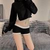 Shorts de Segurança Confortáveis Anti-Exposição Sem Costura Cintura Média Boxer Briefs Algodão Puro Crotch Antibacteriano Anti-Pinch Leggings Femininas
