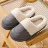 Pantuflas de imitación gamuza estilo coreano y japonés con costura lateral para pareja, suela suave para oficina, interiores, algodón y lino, ligeras para uso en casa, recibir invitados y viajes