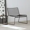 Silla Ins Nórdica, Silla de Comedor Moderna de Hierro Artístico de Lujo Ligero, Mueble Sencillo de Mesa y Silla para Balcón al Aire Libre, Ocio, Celebridad de Internet, Hogar
