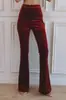 Conjunto de Terno de Veludo Coreano de Manga Longa Outono e Inverno 2025 Europeu e Americano Conjunto de Duas Peças Feminino para Trabalho e Festa