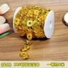 Fio de posicionamento de lingote de ouro, contas DIY, acessórios de joias de cobre, contas, porta-contas trançado à mão, corrente de acessórios