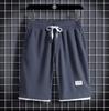 Pantalones Cortos Wafflick para Hombre Estilo Hong Kong Combinación de Colores Falsos de Dos Piezas Holgados Rectos Casuales de Verano Finos Deportivos de Media Longitud