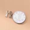 Plata de ley 925, colgante de hueso de plata tailandesa estilo antiguo, pulsera DIY, charm vintage, material y accesorios para tejer con cordón hechos a mano, S1240