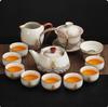Juego de Té Kung Fu de Lujo Ligero de Alta Gama Kiln Ru 2025 Nuevo para el Hogar Taza con Tapa de Cerámica Tetera Taza de Té Juego