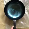 Wok de Hierro Hecho a Mano Zhangqiu Sartén Antiadherente 32cm Regalo al por Mayor Caja de Regalo Olla de Vientre Grande Regalo de Evento de Apertura