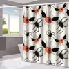 Amazon Halloween Murciélago Fantasma Cortina de Ducha para Baño Hogar Impermeable a Prueba de Moho Cortina de Ducha Cortina de Ducha para Separación de Inodoro