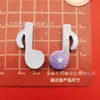 Acessórios de Resina com Gradiente Colorido Brilhante Símbolos Musicais Acessórios para Cabelo DIY Presilhas para Cabelo Acessórios de Decoração para Capa de Celular