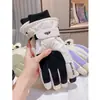 Luvas de Esqui de Inverno Esportes ao Ar Livre Forradas com Lã Espessadas à Prova de Vento Para Ciclismo Tela Sensível ao Toque Impermeáveis Quentes para Homens e Mulheres
