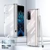 Funda oppo find n para teléfono plegable con ranura para bolígrafo spen stylus funda protectora transparente todo incluido a prueba de caídas aplicable