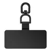 Clip de metal para teléfono giratorio de 360 grados, lanyard de acero inoxidable ultradelgado de 0,2 mm, parche de fijación para funda de teléfono