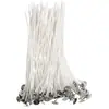 Hilo Encerado para Mecha para Velas de Aromaterapia para Iluminación, Núcleo de Cera Tejido Firmemente 8-20cm, Paquete de 50 Hilos Encerados para Mecha de Vela