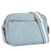 Bolso bandolera multifuncional con cremallera, combinación de colores europea y americana de moda transfronteriza, bolso cuadrado, bolso de hombro de PU, cartera, correa de hombro ajustable