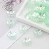 Acrílico Transparente Cor AB Ge Sang Hua Contas Espaçadoras DIY Presilha de Cabelo Acessórios de Cabelo Miçangas Joias Feitas à Mão Acessórios de Contas Espaçadoras