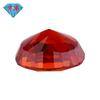 Huagang Gem 9A Corte Flor de Hielo Forma de Huevo Color Padma Diamante de Alto Carbono Oval Zircón CZ Piedra Suelta Rojo Chino