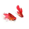 Decoraciones para paisajismo de acuario de medusas marinas Acuario Peces de silicona al por mayor Luminoso simulación pez dorado grande pez de combate