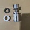 Acero Inoxidable 304 Grifo Brazo Mecánico Giratorio Universal Extensor Antisalpicaduras Potenciador Aireador de Grifo