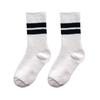Z187 Calcetines Infantiles Venta al por Mayor Solamente Unos Calcetines Infantiles de Moda Color Fluorescente Barras Paralelas Calcetines de Malla de Caña Media Algodón Peinado Calcetines para Bebé