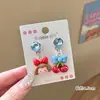 Brincos de Clipe para Crianças Sem Furos, Pulseiras e Colares para Meninas, Brincos para Bebês e Menininhas, Joias Amigas da Orelha com Desenhos