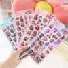 Nuevos Pegatinas con Relieve 3D de Chica Cazadora de Demonios de Comercio Exterior Pegatinas Creativas Periféricas Culturales y Creativas Material para Diario Pegatinas Decorativas para Pintura