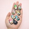 Serie de Enanos de Dibujos Animados Charms para Zapatos de Goma Suave de PVC Decoraciones para Zapatos con Agujero Desmontables Venta al por Mayor Transfronteriza en Stock