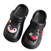 Zuecos Lindos de Dibujos Animados Pingüino Hermana Llorando Hebilla de Zapato de Flor Parte Superior Tridimensional Accesorios de Decoración Extraíbles