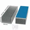 Dissipador de Calor Perfil de Alumínio Amplificador Dissipador Eletrônico Aleta Densa Alta Potência Condutividade Térmica Bloco de Alumínio Dissipador de Calor Roteador Fixo