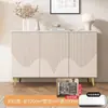 Aparador de pizarra estilo italiano, mueble de almacenamiento moderno minimalista para sala de estar, armario de cocina de lujo ligero, mueble de almacenamiento de té y vino montado en la pared