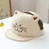 Bonito Gorro de Gato para Bebé para Primavera y Otoño, Nuevo Bonito Gorro Cálido para Exteriores con Visera de Pato para Niños y Niñas