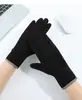 Luvas de Ciclismo de Veludo Alemão para Outono e Inverno Luvas de Veludo Grossas à Prova de Vento Quentes para Tela Sensível ao Toque Luvas de Proteção contra o Frio para Outono e Inverno