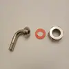 Panel de barril de cerveza de grifo-Estilo Conector dispensador de cerveza artesanal Anillo de sellado Accesorios Codo de grifo de cerveza