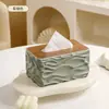Caja de Pañuelos de Lujo a Prueba de Polvo Deslizante Creativa Transfronteriza con Alto Valor Estético para Sala de Estar, Coche, Baño y Restaurante