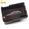 Adequado para CS55 caixa de apoio de braço grade de armazenamento quadro decorativo CS55 caixa de armazenamento de controle central lantejoulas acessórios para carro