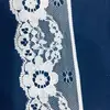 Renda Renda Mesa Nylon Não Elástico Malha Exquisita Ondulada 4,5cm Acessórios de Vestuário Artesanal DIY Código de Barras
