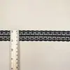 Ribete de Encaje Negro con Correas de Nylon Huecas No Elásticas, Accesorios Florales, Decoraciones para Ropa, Accesorios para el Cabello, Pinzas, Personalización de Fábrica