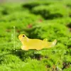 Nuevo producto transfronterizo: Miniatura de lagarto realista que brilla en la oscuridad para terrarios, jardinería y decoración DIY; accesorios colgantes y pequeños adornos de escritorio