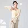 Camisa de Traje de Dança Clássica Novo Suave Rima Roupas de Prática de Dança Elegante Feminina Chinesa