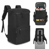 Mochila impermeable aislada multifuncional de gran capacidad, mochila portátil de doble uso como enfriador y calentador de picnic, directo de fábrica