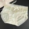 Calcinhas de Cetim Tulipa para Mulheres, Cintura Média, Puro Desejo, Sexy, Transparentes, Respiráveis, Sem Costura, Que Moldam o Quadril, Calcinhas para Meninas Jovens, Finas