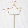 Decoración de Pastel de Cumpleaños de Celebridad de Internet Corona Adornos Tiara de Perlas de Reina para Niños Accesorios de Sombrerería para Adultos