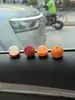 Popular Laranja Estrela Brilhante Pequeno Carro Laranja Enfeites Cura Criativo Personalizado Console Central Decorações de Exibição