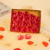 Vela de gel corazón de aniversario velas románticas accesorios para cena de aniversario decoración para confesión de cumpleaños
