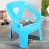 Silla doméstica duradera con respaldo, taburete lindo, silla chirriante especial para niños, silla chirriante para bebé de fábrica de comercio exterior